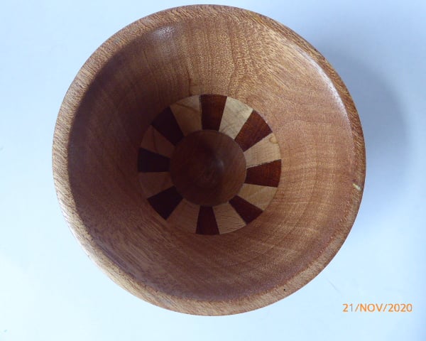 Hand made hardwood bowl