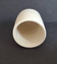 Thrown porcelain cocktail stick holder with cocktail sticks - Image 4