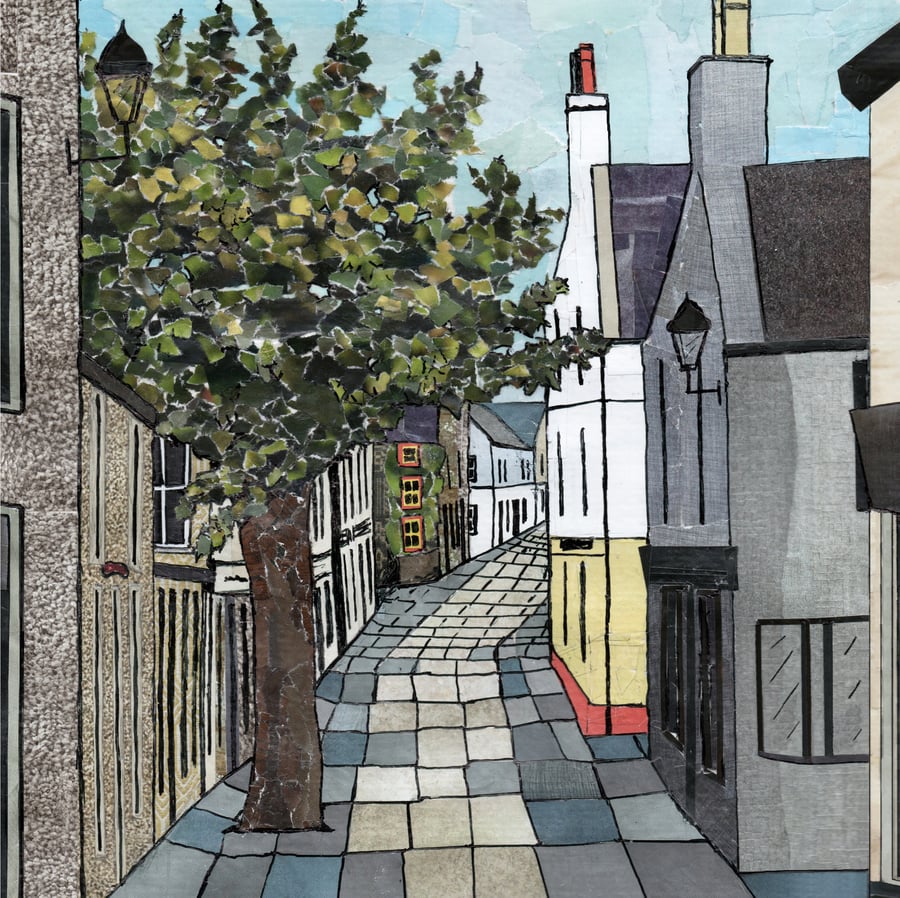 Kirkwall Collage Print