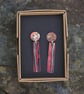 Copper and Silver Strata Earrings - Image 6