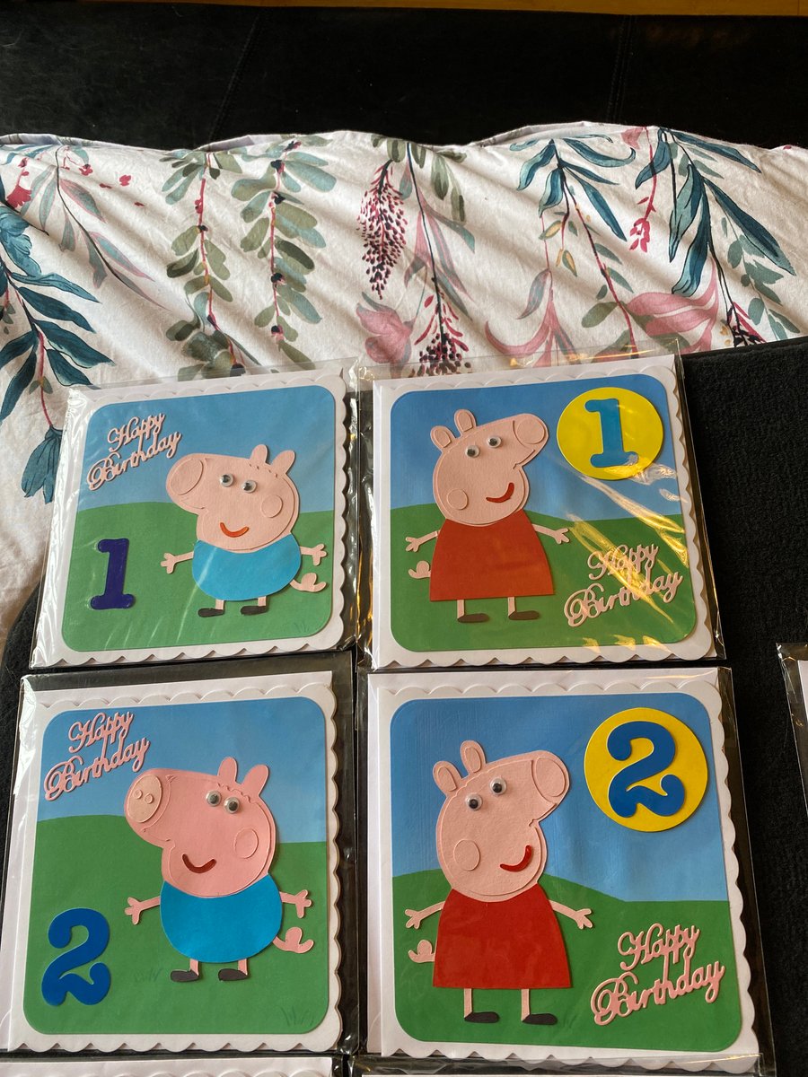 Childrens Peppa Pig Greeting cards