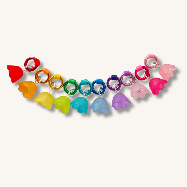 Flower Stitch Markers