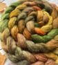 Menhir Spinning Fibre 100g Lammas Leaves - Image 3