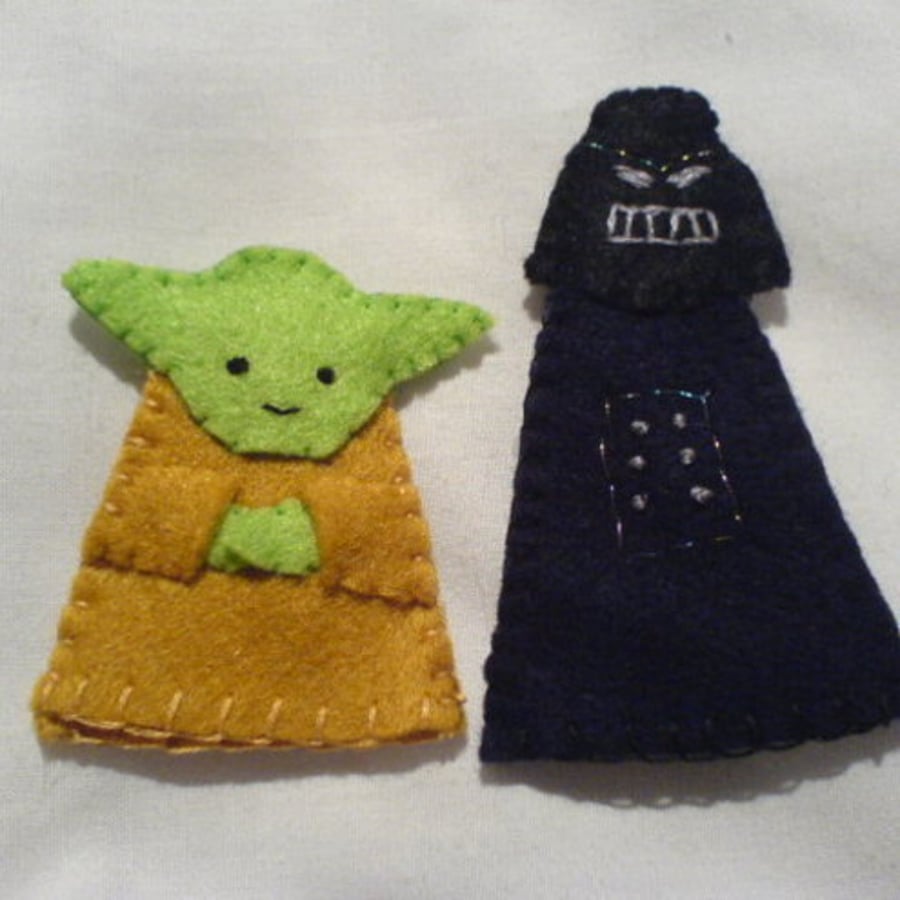 Star Wars finger puppets