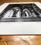 The Cloisters, Glasgow Signed Mounted Print FREE DELIVERY - Image 2