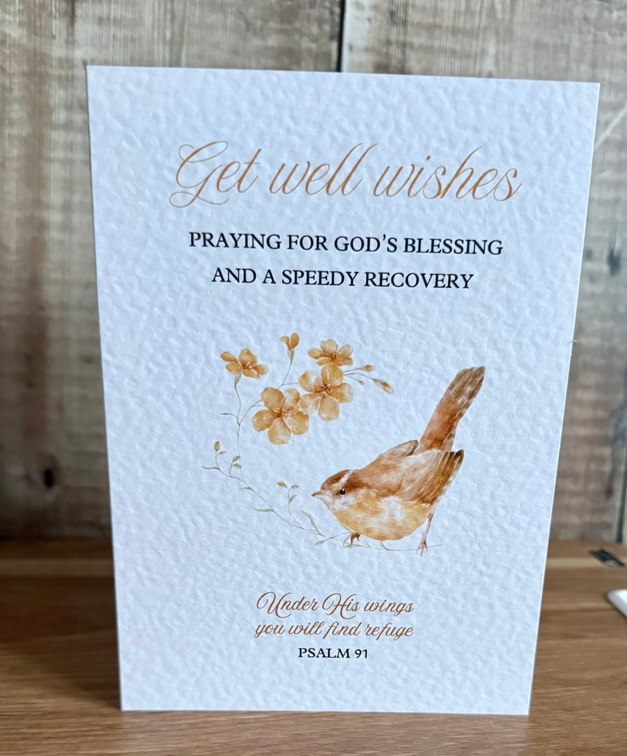 Christian get well card Psalm 91