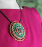 Convertible recycled brooch pendant  - Image 1
