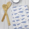 Harbour Gulls Tea Towel