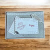 Vintage Postcard Style Card. Long Distance Love Card. Romantic Keepsake