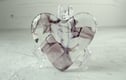 Hearts - fused glass