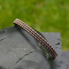 Seconds Sunday - Narrow Woven Copper Cuff