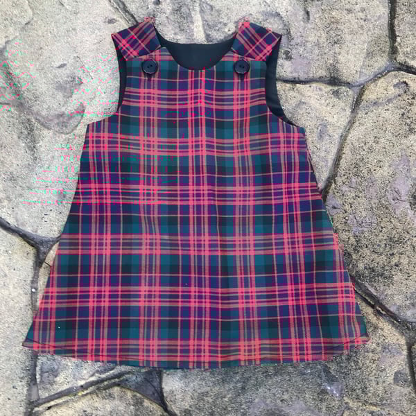 MacDonald Tartan Pinafore Dress