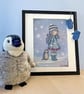 Bothy Threads Santoro Gorjuss 'Blizzard' Cross Stitch Kit - Image 3