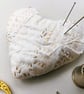 Hand Embroidered Heart Pin Cushion   - Image 2