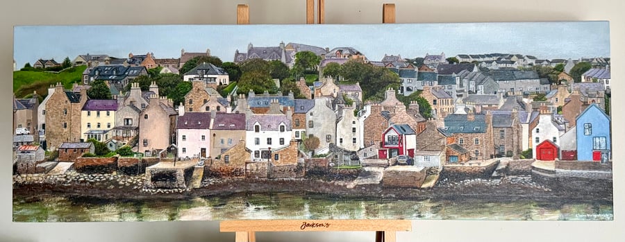 Stromness Painting on Canvas