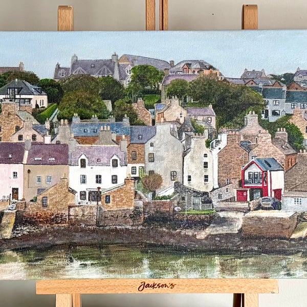 Stromness Painting on Canvas