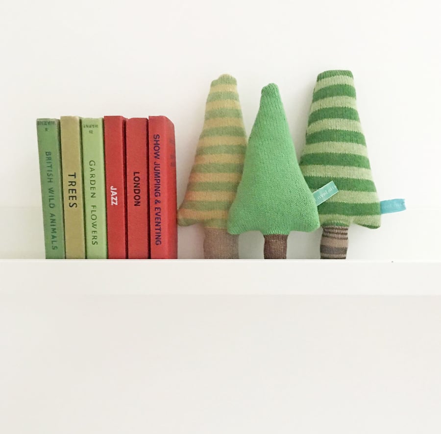 Knitted Lavender Trees