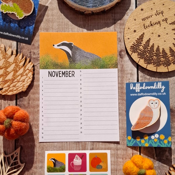 Perpetual Calendar Sheets (new designs for 2026)