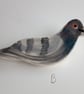 Ceramic pigeon brooch - Image 7