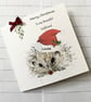 Cute Merry Christmas card for Mum, Best friend, sister, Daughter, granddaughter - Image 2