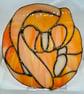 Stained glass dormouse (abstract) - Image 1