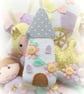 Make Your Own Felt Pastel Princess Garland. Sewing kit to make 8 decorations - Image 6