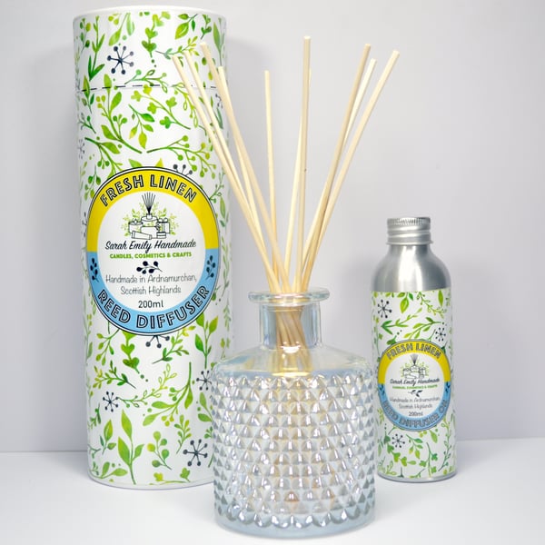 Fresh Linen Reed Diffuser