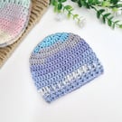Handmade Crochet Newborn Baby Hat - Palm Beach - Summer Seconds 