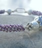 Violet and Silver Bangle - Image 3