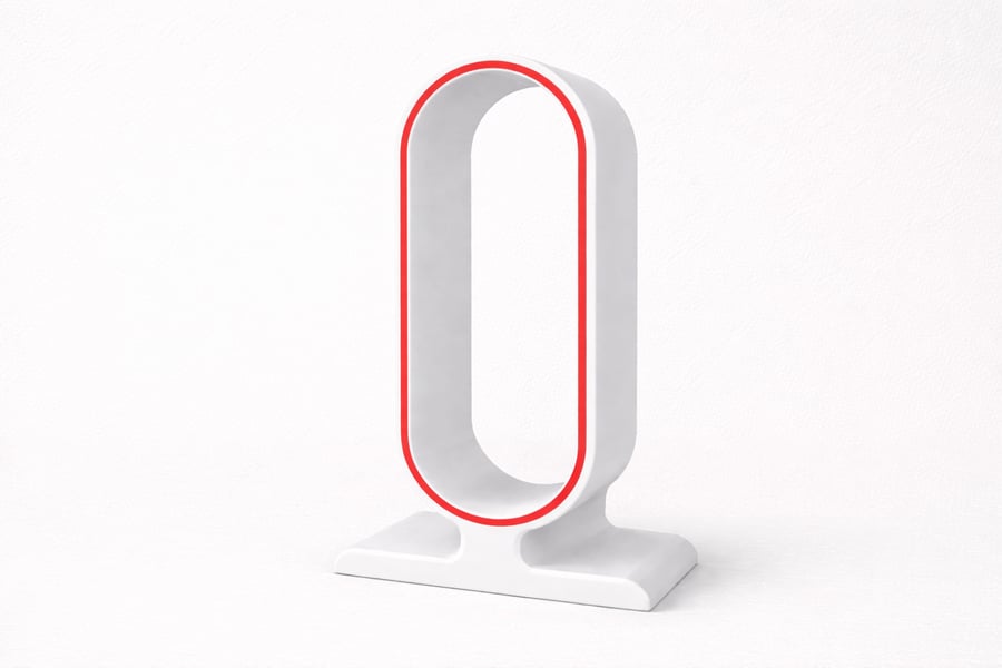 Fully Customisable Headphone Stand - 120 - 70 - 230mm