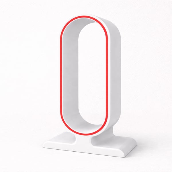 Fully Customisable Headphone Stand - 120 - 70 - 230mm