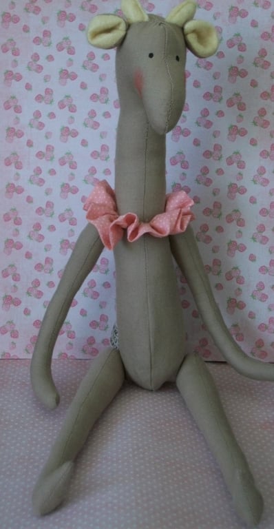 PDF PATTERN FOR TILDA STYLE ANIMAL ANTICS GIRAFFE