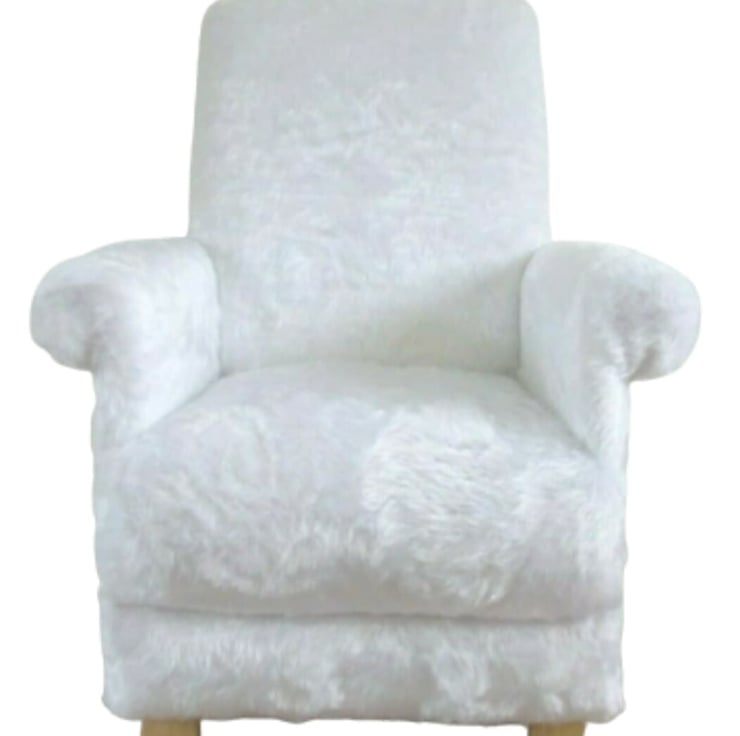 White furry accent chair new arrivals