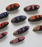 Dolls House Miniature Wooden Plaque Bunny Rabbit Picture Wood Slice - Image 5