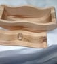 Curved flamed beech storage box - Image 2