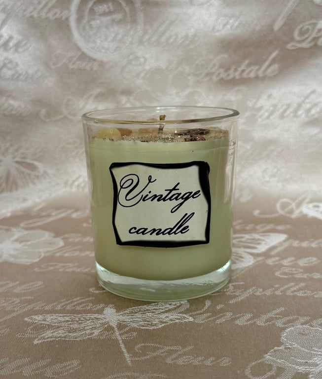 Vintage Key Candle – Witchy Crystal Jar Candle