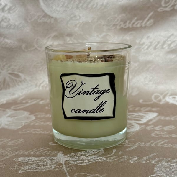 Vintage Key Candle – Witchy Crystal Jar Candle