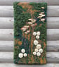 Woodland Walks inspired Textile Art 60cm tall - Image 1