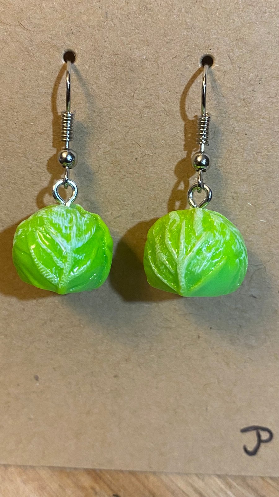 Brussel Sprout Earrings 