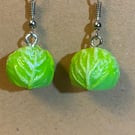 Brussel Sprout Earrings 