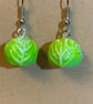 Brussel Sprout Earrings 