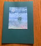 Hand painted Christmas Yule Card 'Yule Snow Storm'
