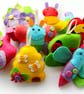 Make Your Own felt Mini Beast Garden Garland Kit. Sewing pattern. Sew Your Own