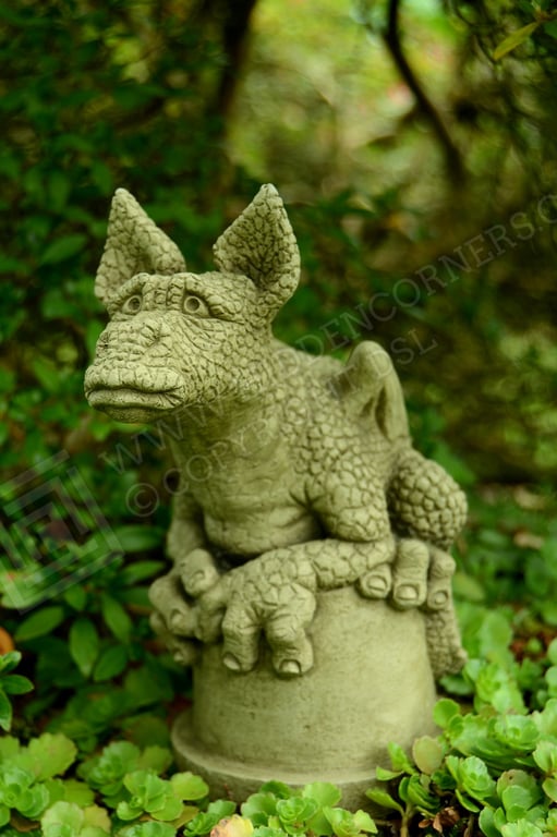 Frankie the Dragon Stone Garden Ornament