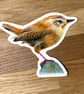 European Wren Fridge Magnet - Image 3