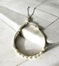 Sterling Silver Pearl Noodle Bracelet – 5mm Rice Pearls, Adjustable Slider Clasp - Image 8