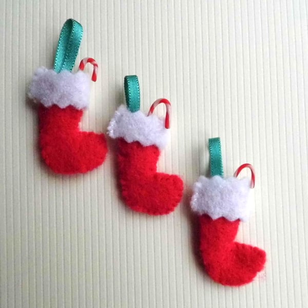 1:12 Scale Xmas Stockings, Candy Canes and Wrapping Paper set