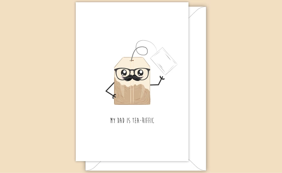 Funny Father's Day Card or Birthday Card for Dad