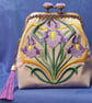 The Art Deco Iris Circle Coin Purse