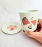 Handmade watermelon cup - Image 8